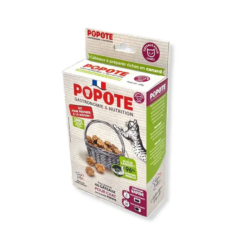 Popote canard pour chat Griffouille®