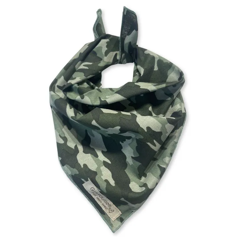 Bandana chien militaire Griffouille